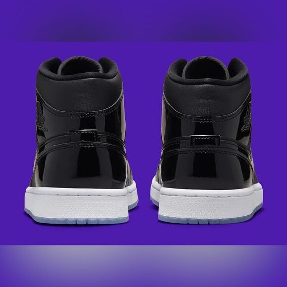 Air Jordan 1 Mid Space Jam black concord white  DV1308-004 size 8 - 13 mens​ main image 12